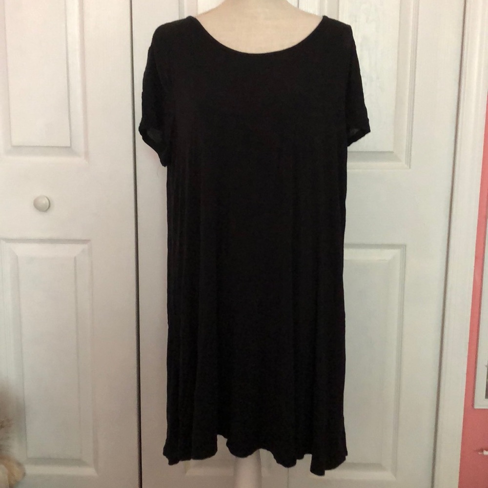 Black T-Shirt Dress